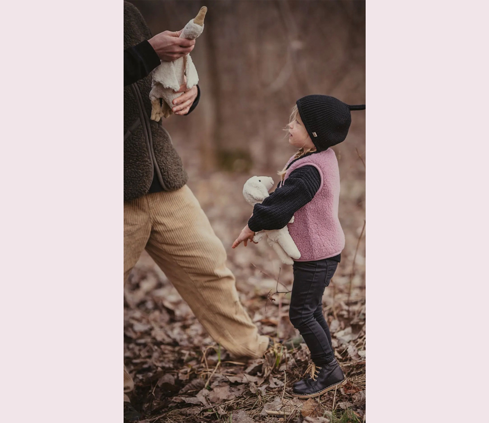 Alwero – Bodywarmer „TYB“ Junior, Biowolle, Venetian Pink, ultra light – Bild 8