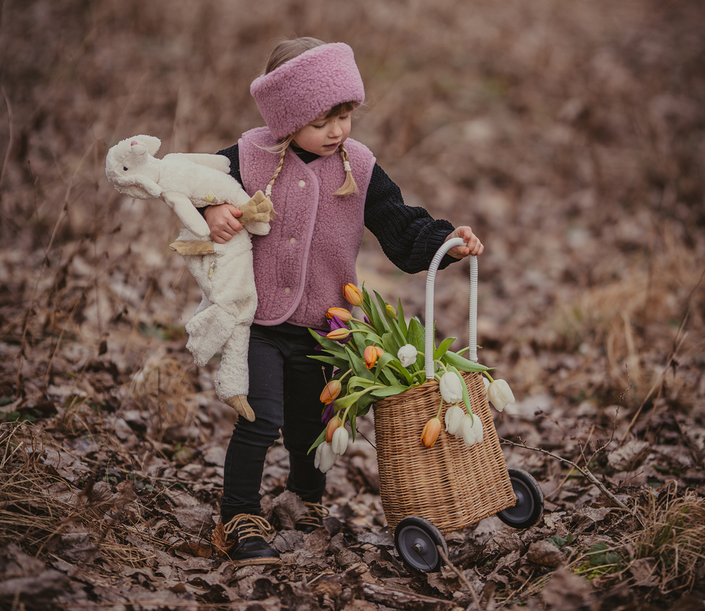 Alwero – Bodywarmer „TYB“ Junior, Biowolle, Venetian Pink, ultra light – Bild 4