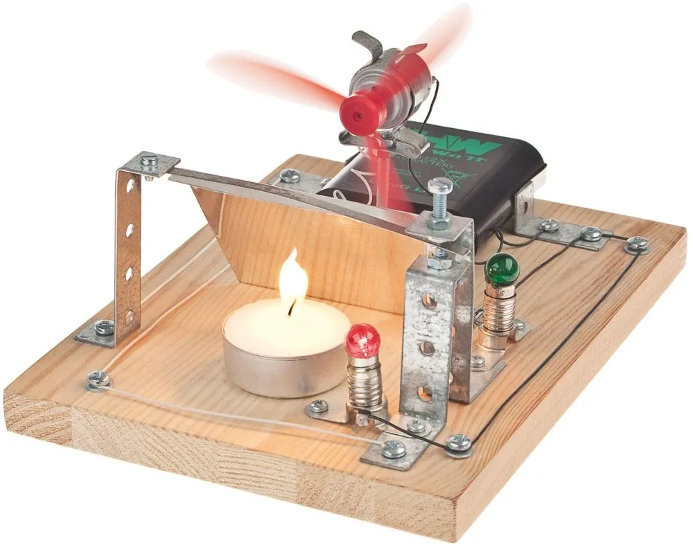 Thermolüfter Bausatz f. Kinder Werkset Bastelset ab 12 Jahren – Bild 3