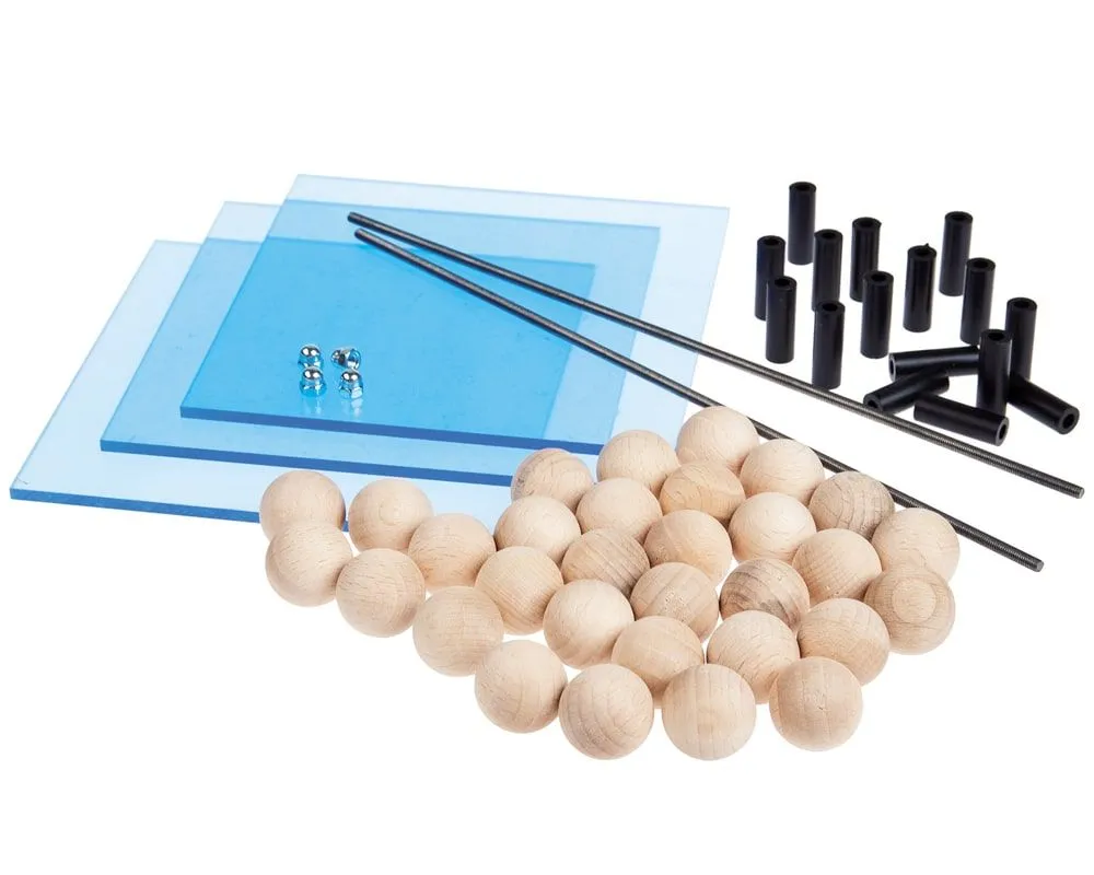 Tic-Tac-Toe Spiel in 3D Holz Bausatz für Kinder Werkset Bastelset ab 12 Jahren – Bild 4