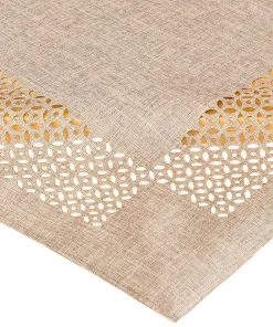 Tischdecke REA 85×85 cm braun