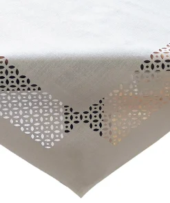 Tischdecke REA 85×85 cm wei0