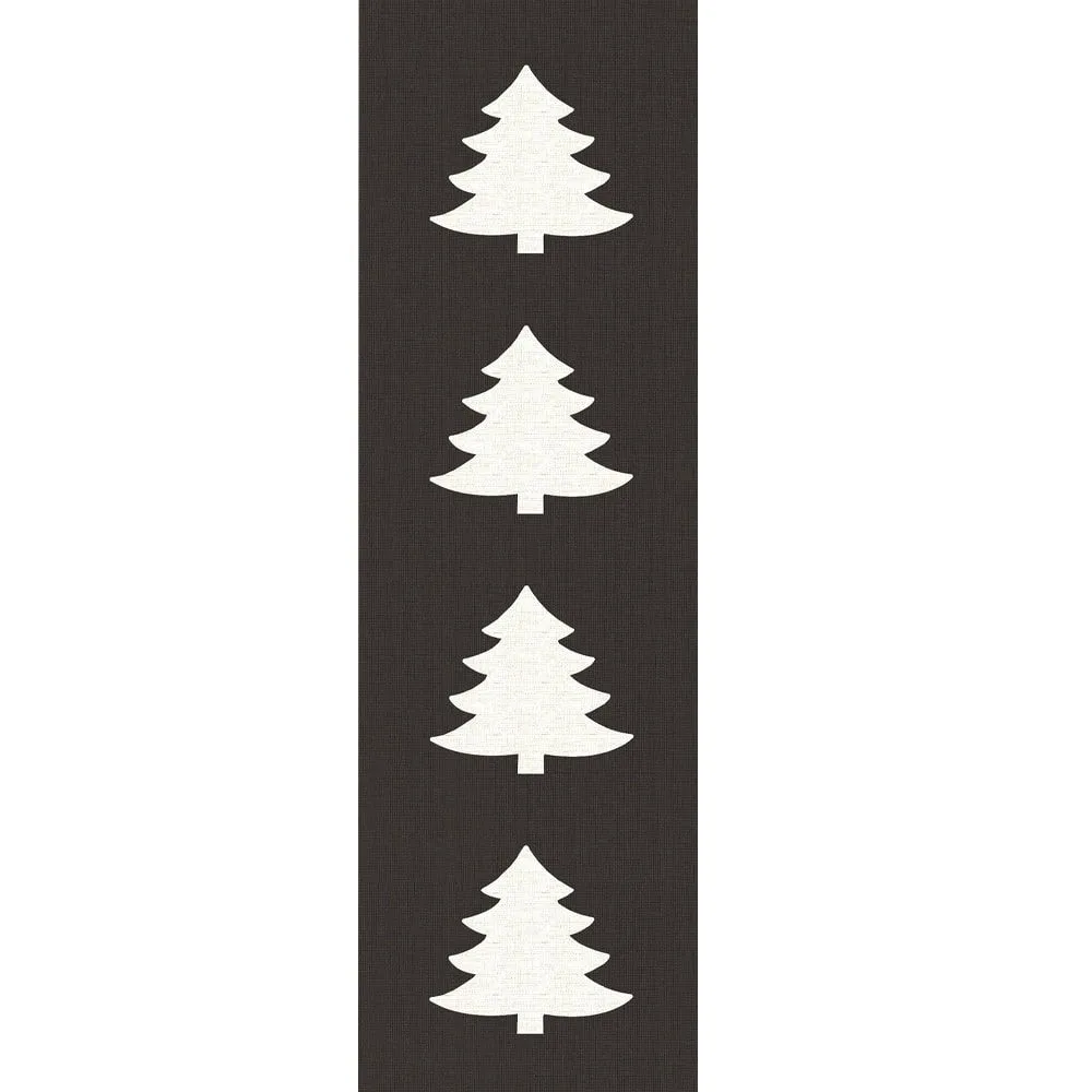 Tischläufer ORLANDO Weihnachten Tannenbäume Polyester 1 Stk 40×160 cm – 3 Farben – Bild 3