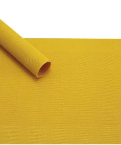 Tischset Platzset BORDA gelb 1 Stk. Kunststoff gewebt abwaschbar