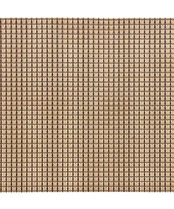 Tischset Platzset ELEGANCE altgold gewebt 1 Stk. abwaschbar 45×30 cm Kunststoff