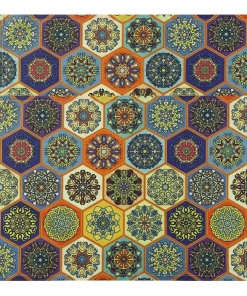 Tischsets Platzsets Textil CLOTH Fliesen Mosaik Muster bunt 2er Set 45×30 cm