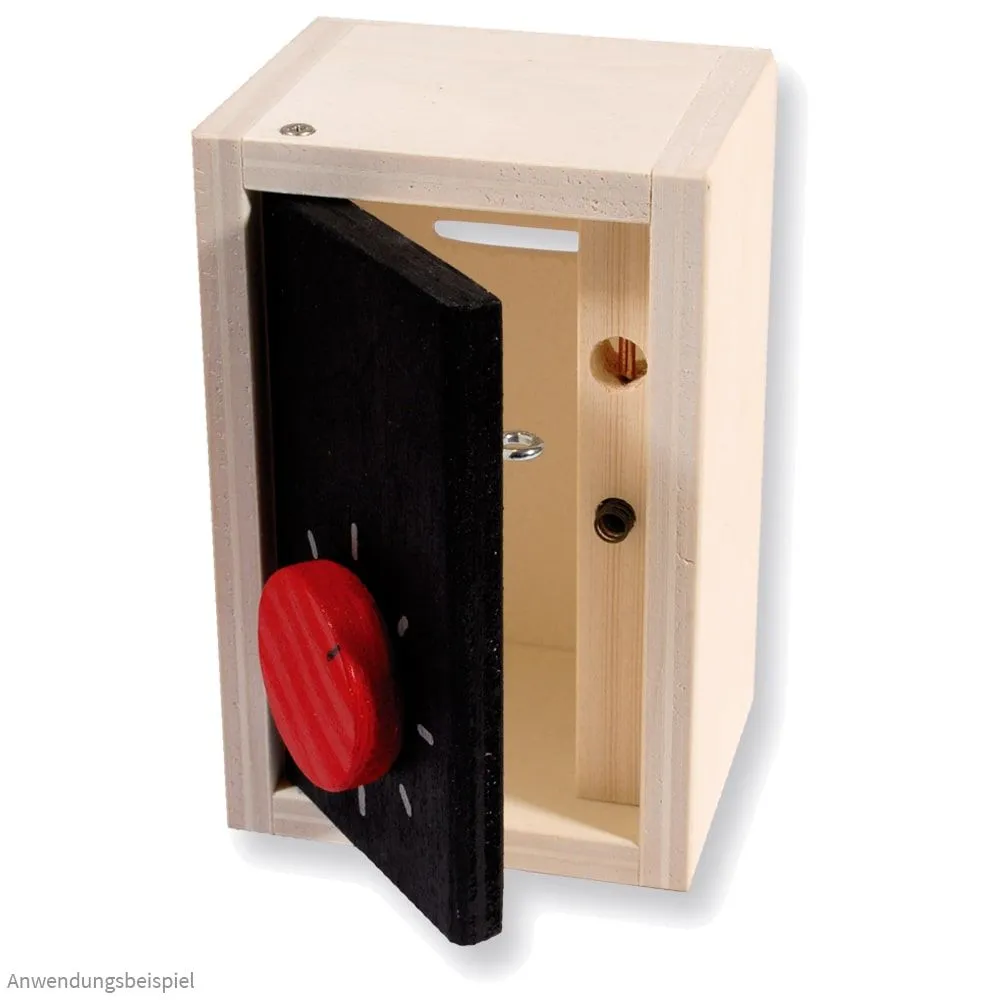 Tresor Holz Bausatz Kinder Werkset Bastelset – ab 12 Jahren – Bild 2