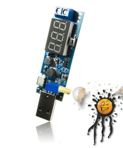 USB Boost Spannungs- Konverter Wandler 1,2V – 24V