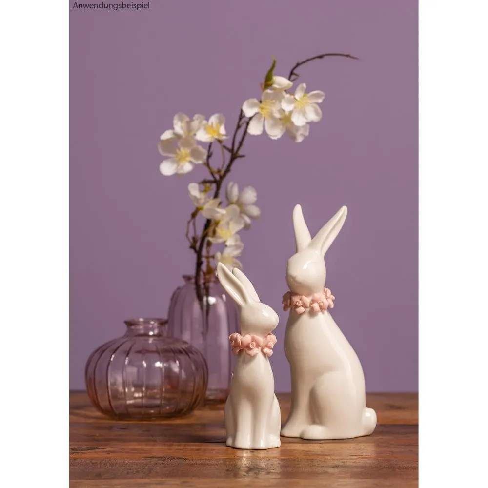 Vasen Blumenvasen Pflanzgefäße Glasvasen Wohndeko pink rosa Glas in 2 Größen – Bild 5