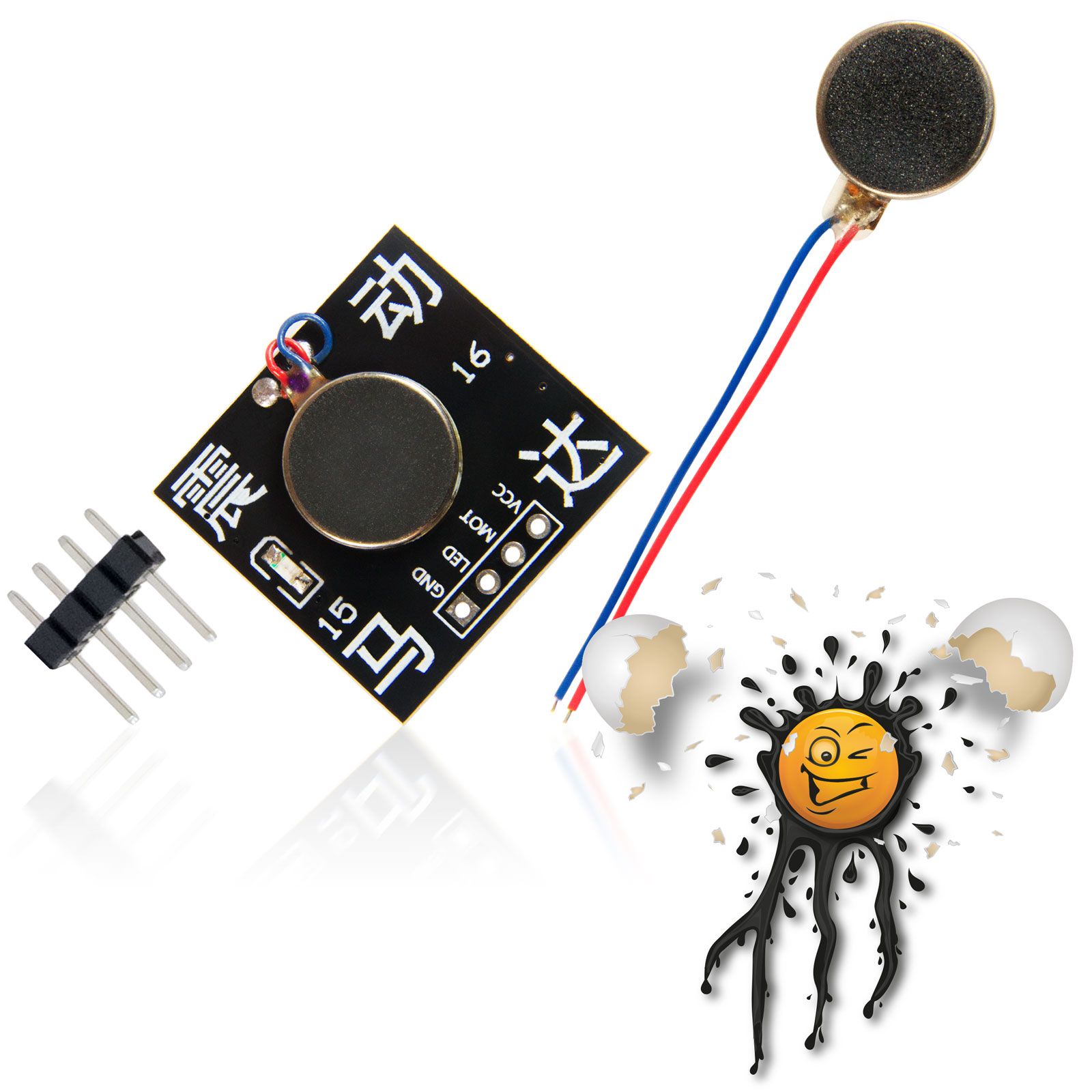 PWM Vibration Modul 5V 9000±1500 RPM Vibration Motor 1020 1027 1030 1034 12000±2500 RPM