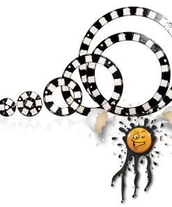 WS2812 RGB LED 1 bis 24 Bit Module rund Entwicklerplatine