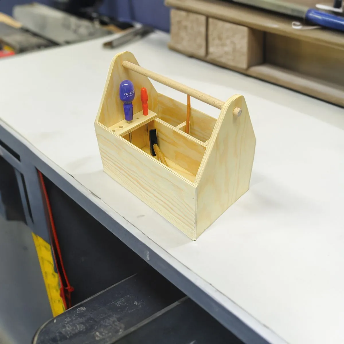 Werkzeugkiste Bausatz f. Kinder Bausatz Bastelset – Bild 4