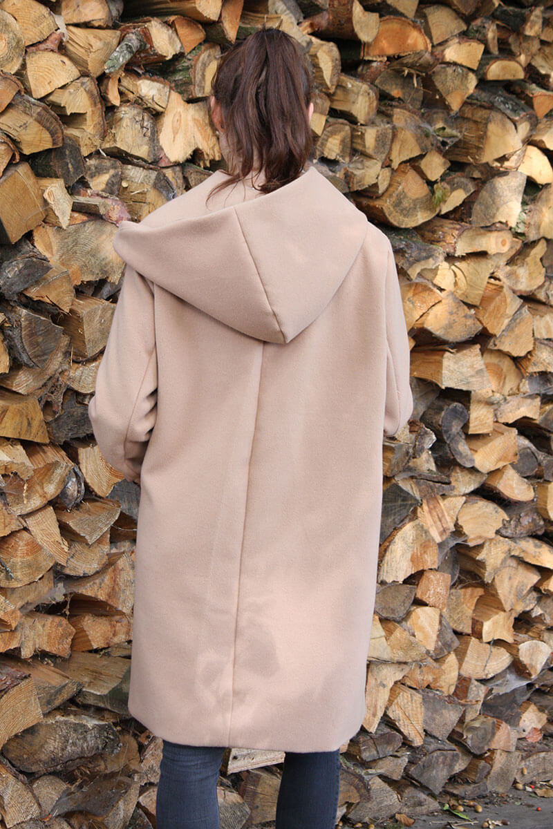 Jacke mit übergroßer Kapuze, “DINA”, Gr. 158 – 46 – Bild 8