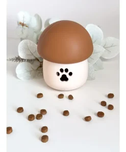 Snackspielzeug Pilz, zum Befüllen und Einfrieren für Nassfutter oder Leckerlies, BPA-freies Silikon, spülmaschinenfest, 11cm