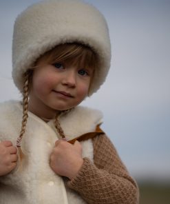 Alwero – Stirnband / Halswärmer VOVO, Off-White, Biowolle, ultra light