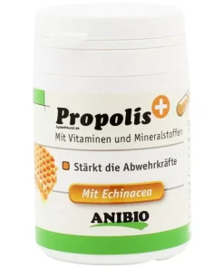 Anibio Propolis Stärkung der Immunabwehr, regeneriert Atemwege und Magen-Darm mit Echinacea (60 Kapseln)