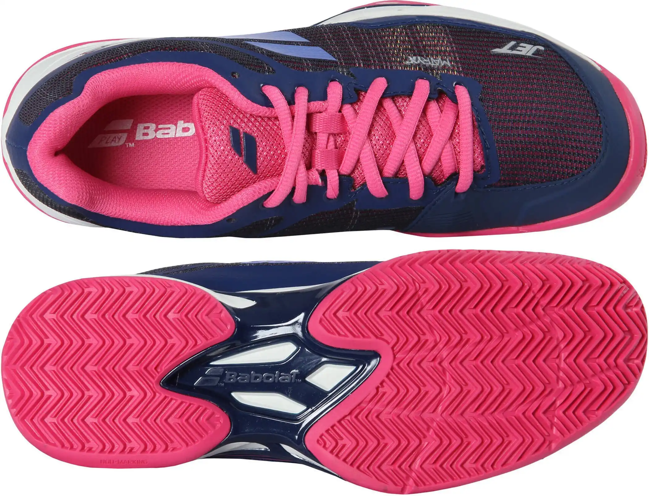 JET MACH I CL WOMEN Estate Blue/Fandango Pink – Bild 4