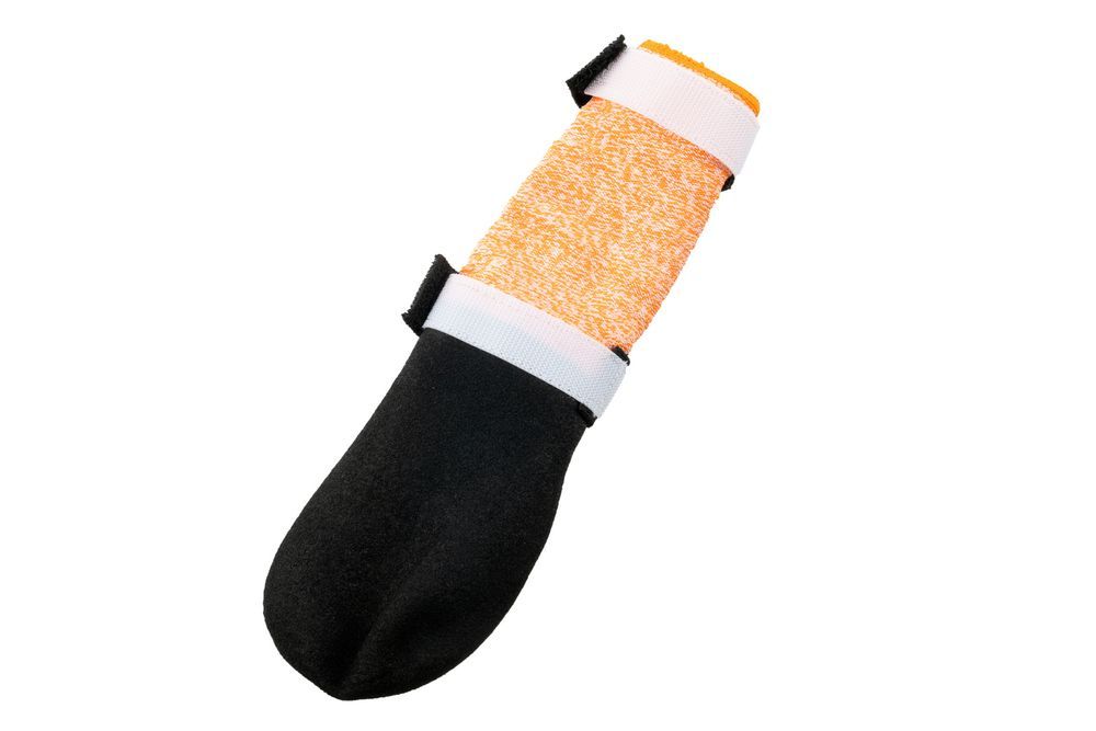 Non-stop dogwear Protector Booties high, 4 Stück, elastische Klettverschlüsse, Pfotenschutz (atmungsaktiv, schnittfest, gummiert/rutschfest, wasserdicht) XS, S, M