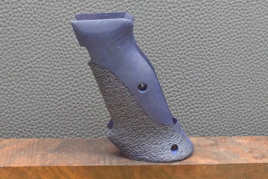 Brünner CZ75 Shadow 2, Targetgriff, Ausführung 19, Nußbaum, Lila, teilpunziert – Bild 2