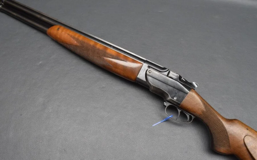 Brünner BBFL Modell ZH 102, Kaliber 12/70, Hochschlagminderer, gut