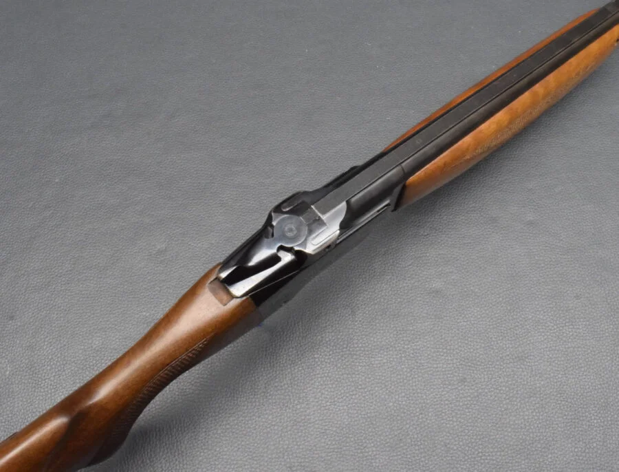 Brünner BBFL Modell ZH 102, Kaliber 12/70, Hochschlagminderer, gut – Bild 4