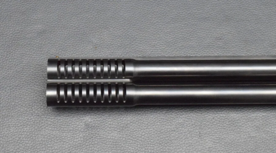 Brünner BBFL Modell ZH 102, Kaliber 12/70, Hochschlagminderer, gut – Bild 6