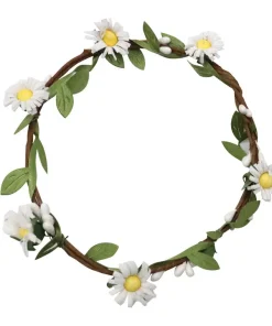 Verstellbare Blumenkrone für Hunde (ideal für Hochzeiten), 10cm, 18cm