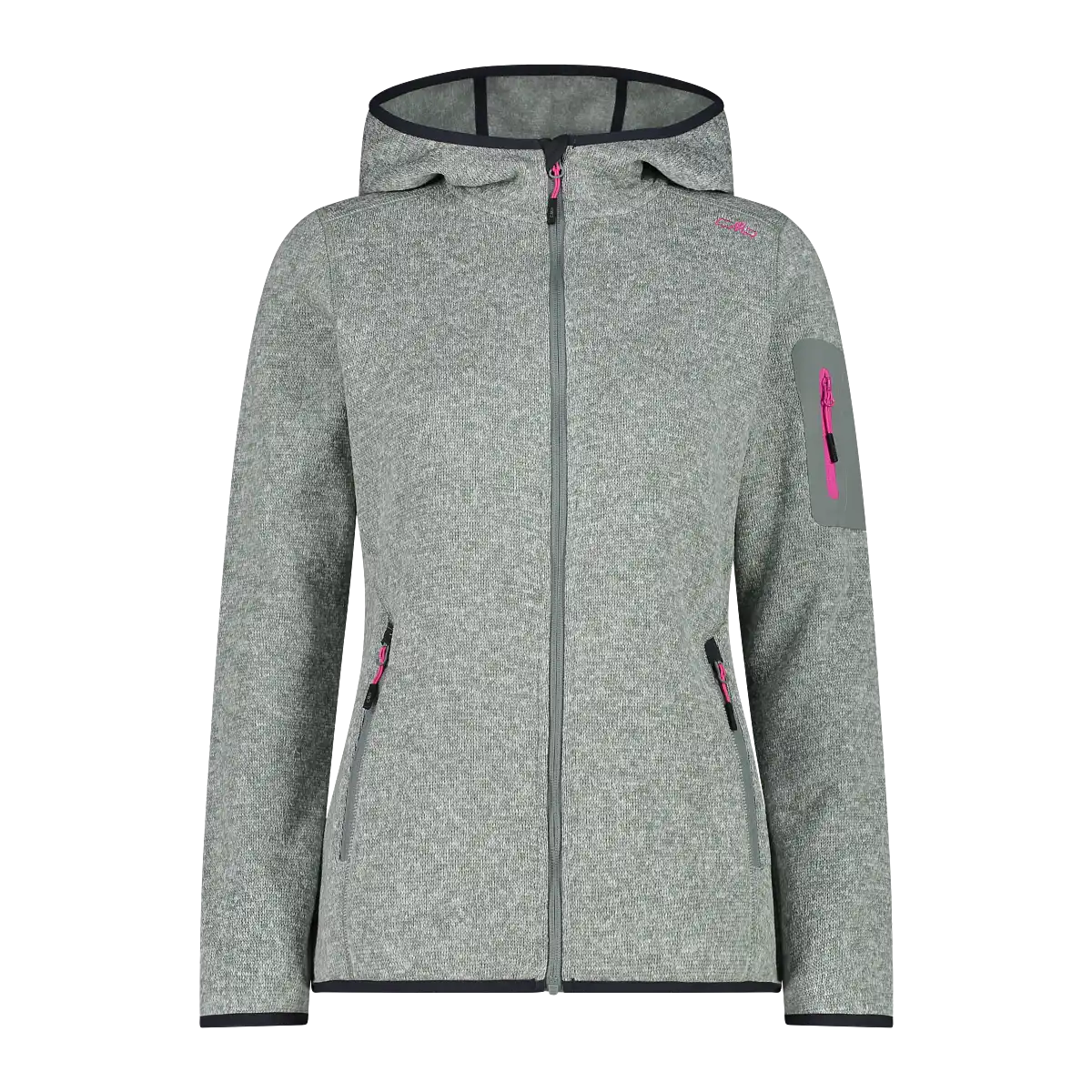 WOMAN JACKET FIX HOOD