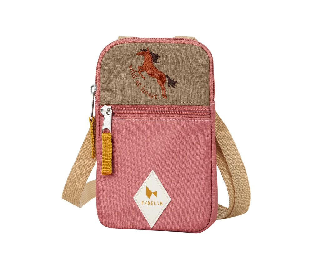 Fabelab – Umhängetasche „Wild at heart“, rose mix – Bild 2