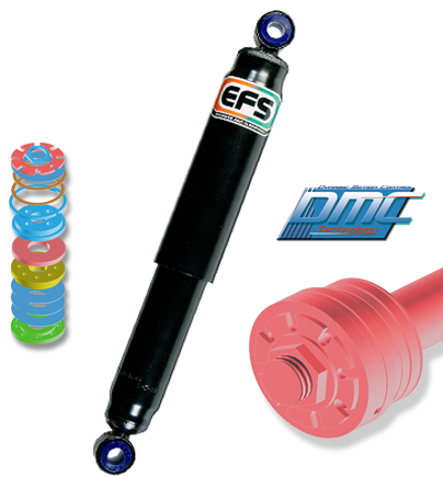 EFS 4×4 SCHWERLAST Höherlegungsfahrwerk XTR +40mm für Ford Ranger ab Bj. 07.2018 mit ABE! – Bild 7