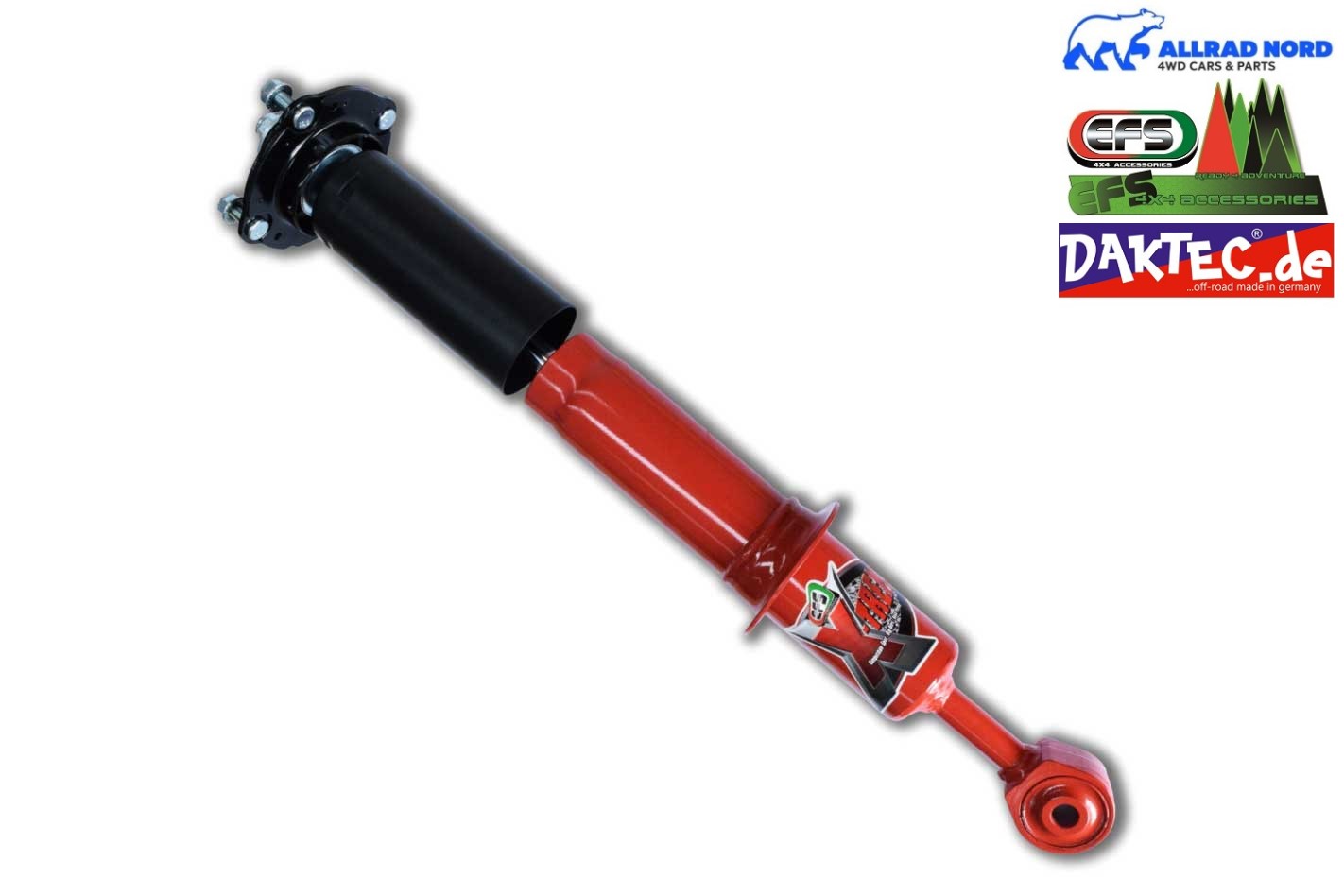 EFS 4×4 SCHWERLAST Höherlegungsfahrwerk XTR +40mm für Ford Ranger ab Bj. 07.2018 mit ABE! – Bild 9