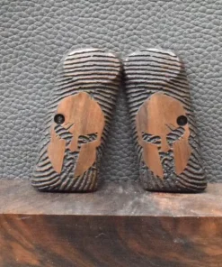 FN 1922 short, Modell, Maske geriffelt, Walnuss, Neuware zum Sonderpreis!