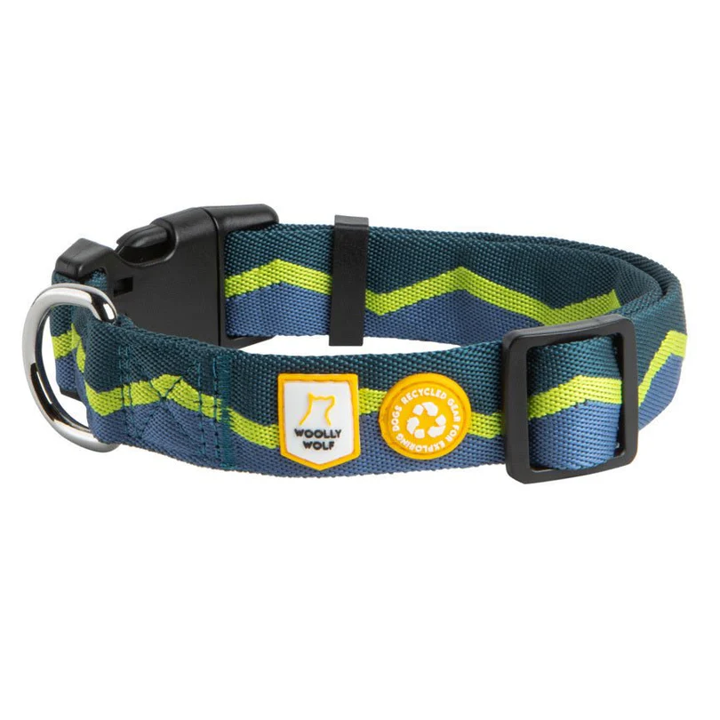 Woolly Wolf „Horizon“ Halsband, 100% recyceltes Polyester (XS, S, M, L)