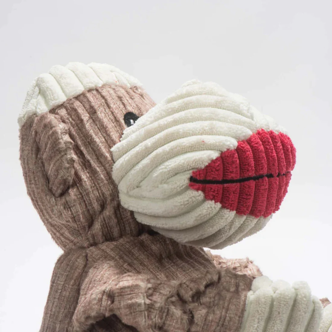 HuggleHounds Knottie, Stuey Sock Monkey Knottie (Extrem beißfest – Tuffut-Technology), small – Bild 3