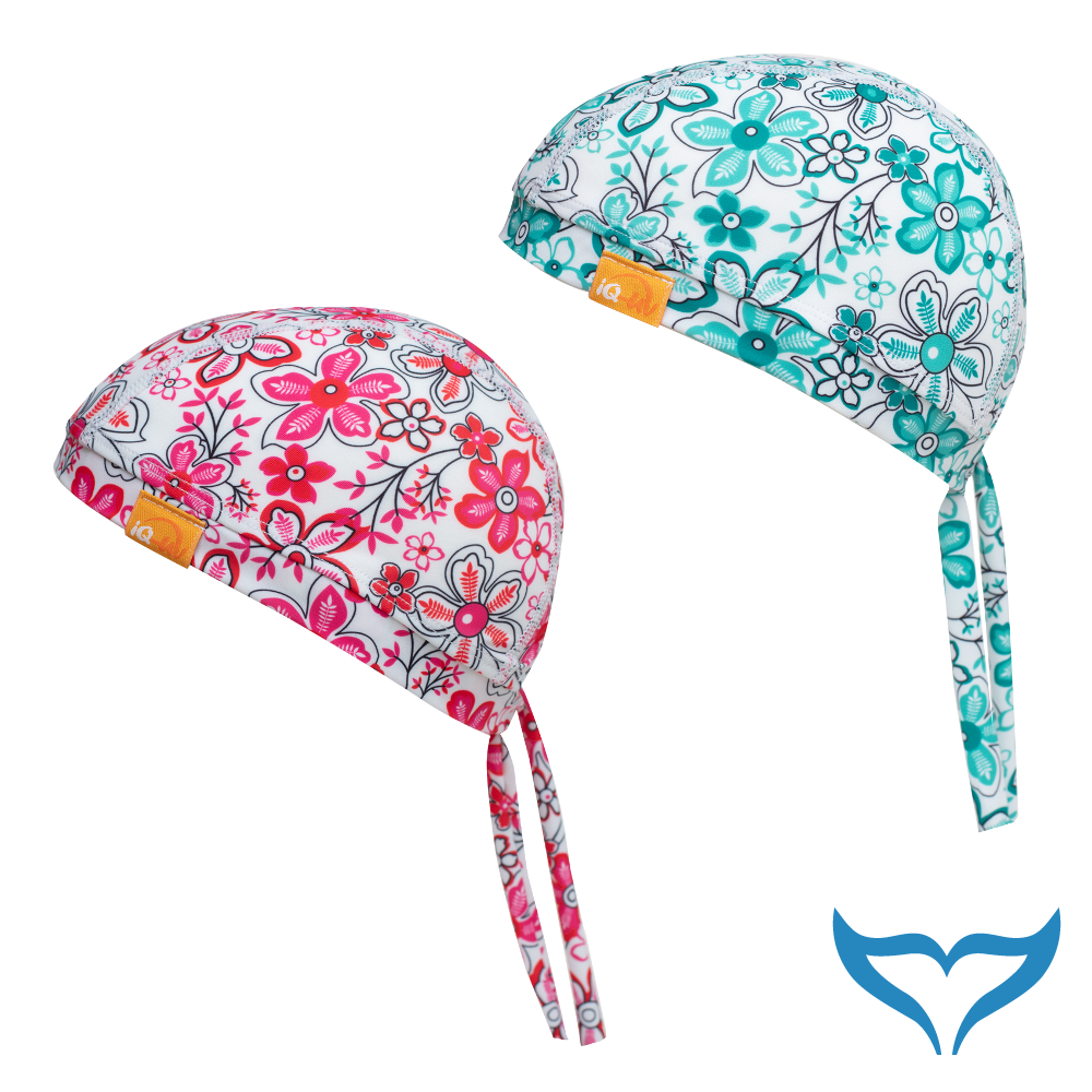 iQ UV 230 Bandana Kopftuch Hippie S M pink caribbean Kappe Kopftuch Kopfbedeckg