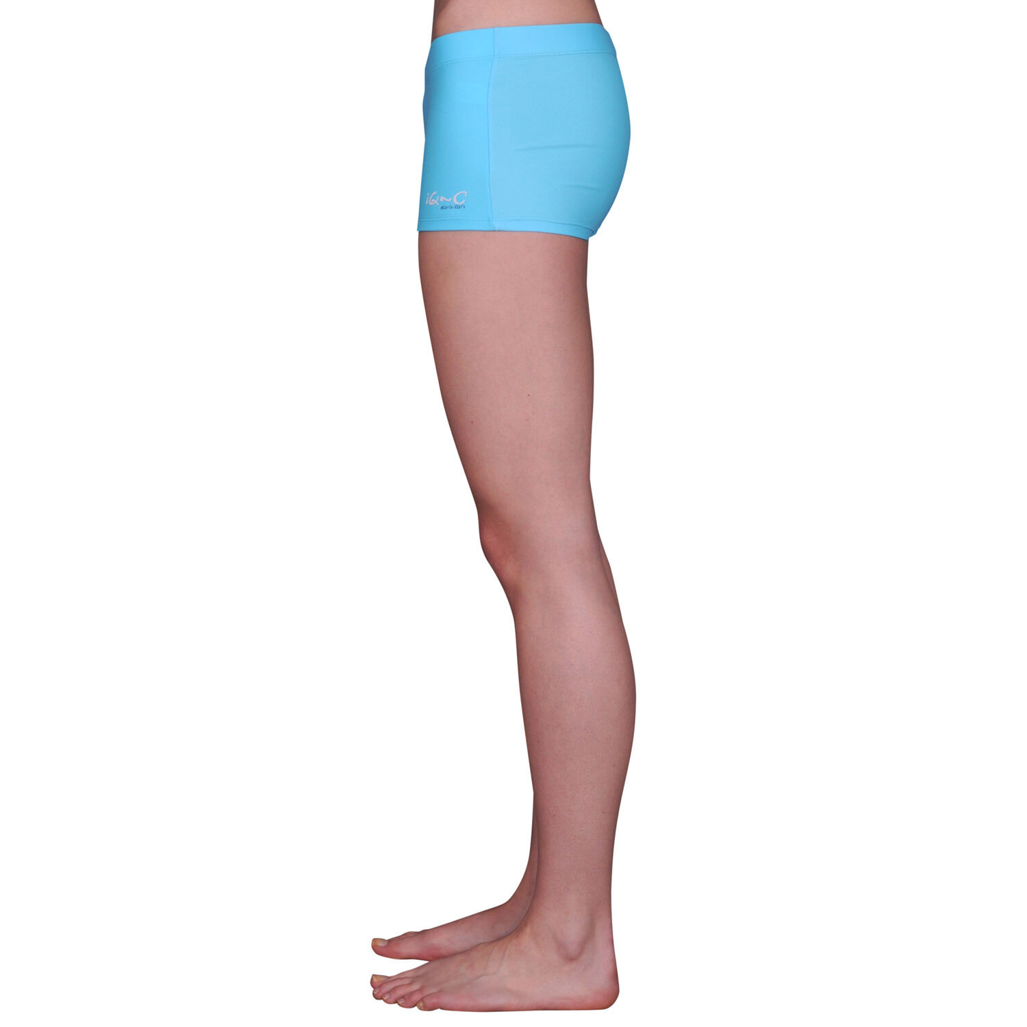 iQ UV 300 Hot Pants Slim Fit Women Damen XXS XS M L turquoise türkis Bikini Spor – Bild 3