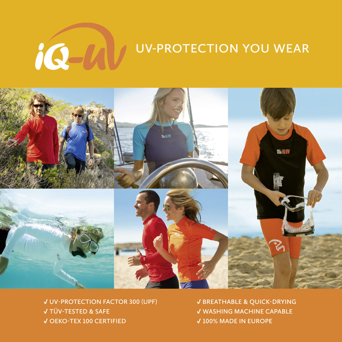 iQ UV 300 Hot Pants Slim Fit Women Damen XXS XS M L turquoise türkis Bikini Spor – Bild 8