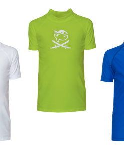 iQ UV 300 Shirt Kids Kinder 116-146 6-11 Jahre white green blue weiß grün blau N