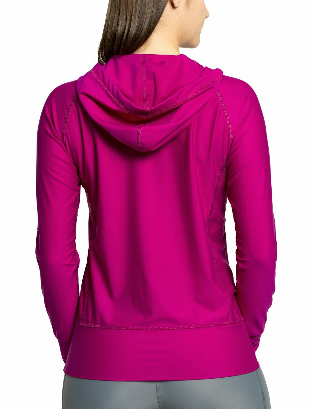 iQ UV 300 UV Kapuzen Jacke Damen Outdoor cassis violett purple M L XL XXL Ladies – Bild 4
