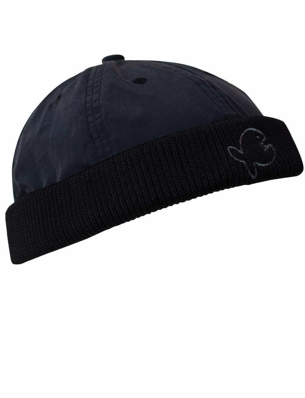 iQ Cap Skull UV 400 black schwarz Docker Mütze Kappe Hat Schutz Fish Neu – Bild 3