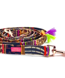 PELLINA 3-fach verstellbare Leine „Freaky Animal“, 20mm, 1,8m, M, 2cm