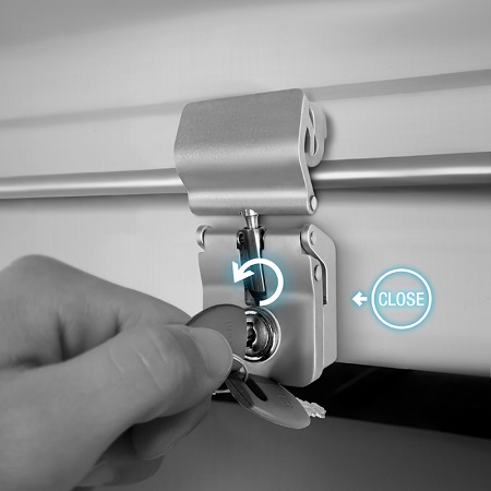 Verschluss mit Schloss für Airtop und Columbus – Bild 4