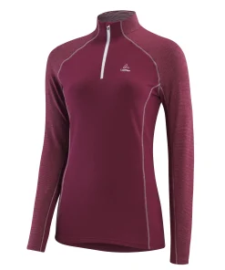 W MIDLAYER FINE STRIPE TRANSTE