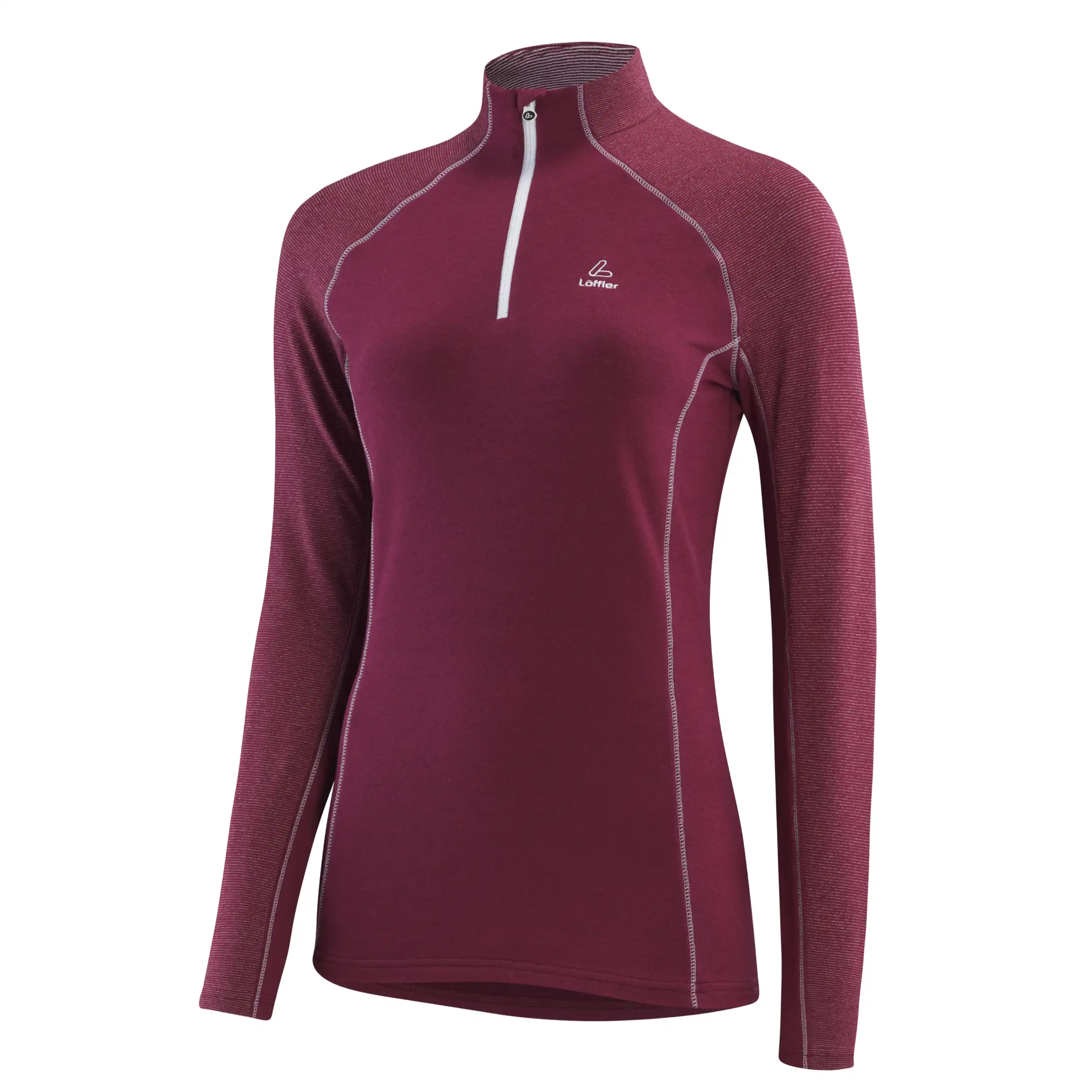 W MIDLAYER FINE STRIPE TRANSTE – Bild 2