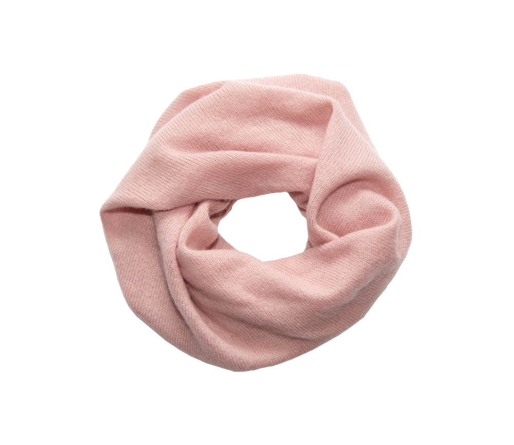 Papa Lobster – Rundschal Kids/Teens, ‚NIKI‘, cameo rose, Kaschmir – Bild 5