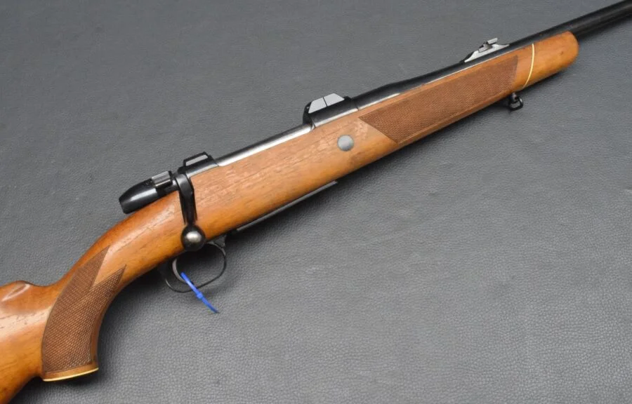 Mauser 2000, Repetierbüchse, Kaliber 7×64. mit Schwenkmontagebasen, gut – Bild 7