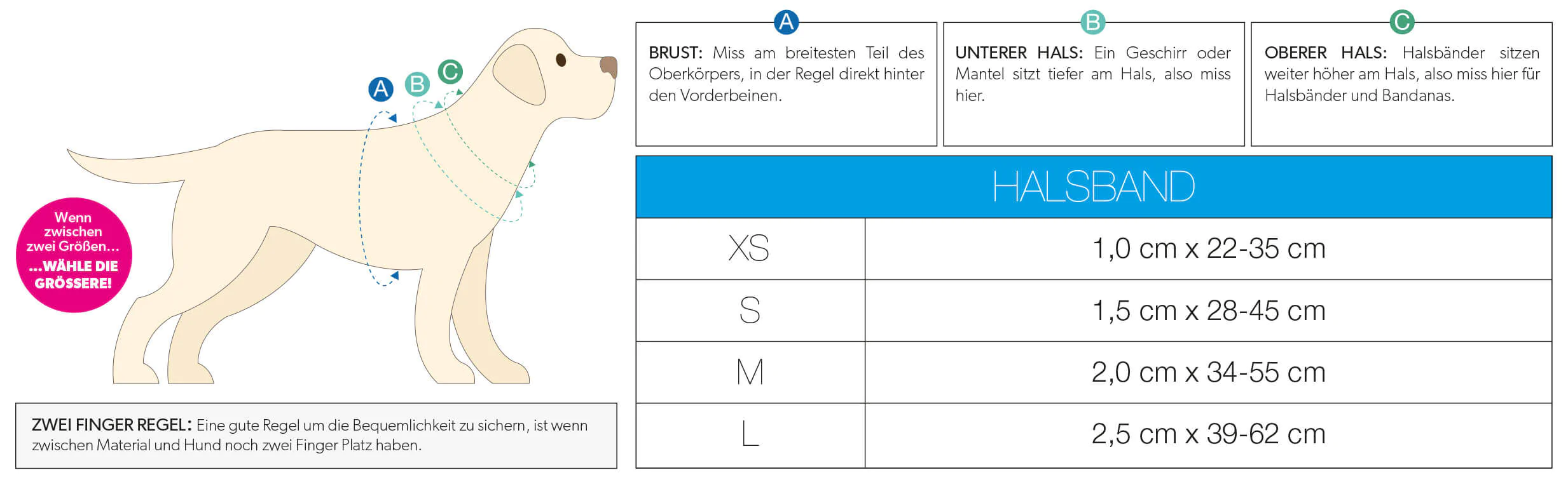 GOTCHA! SMART ID – „Summertime“ Halsband Max & Molly (weiches Neopren), S – Bild 6