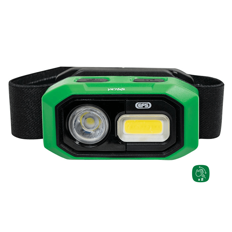 EFS 4×4 Kopflampe / Stirnlampe mit Bewegungssensor – Bild 6