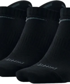 NIKE 3PPK DRI FIT LIGHTWEIGHT BLACK/(FLINT GREY)