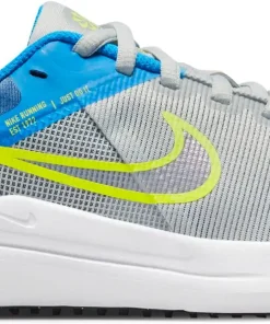 NIKE DOWNSHIFTER 12 BIG KIDS' GREY FOG/GREY FOG-FLAT PEWTER